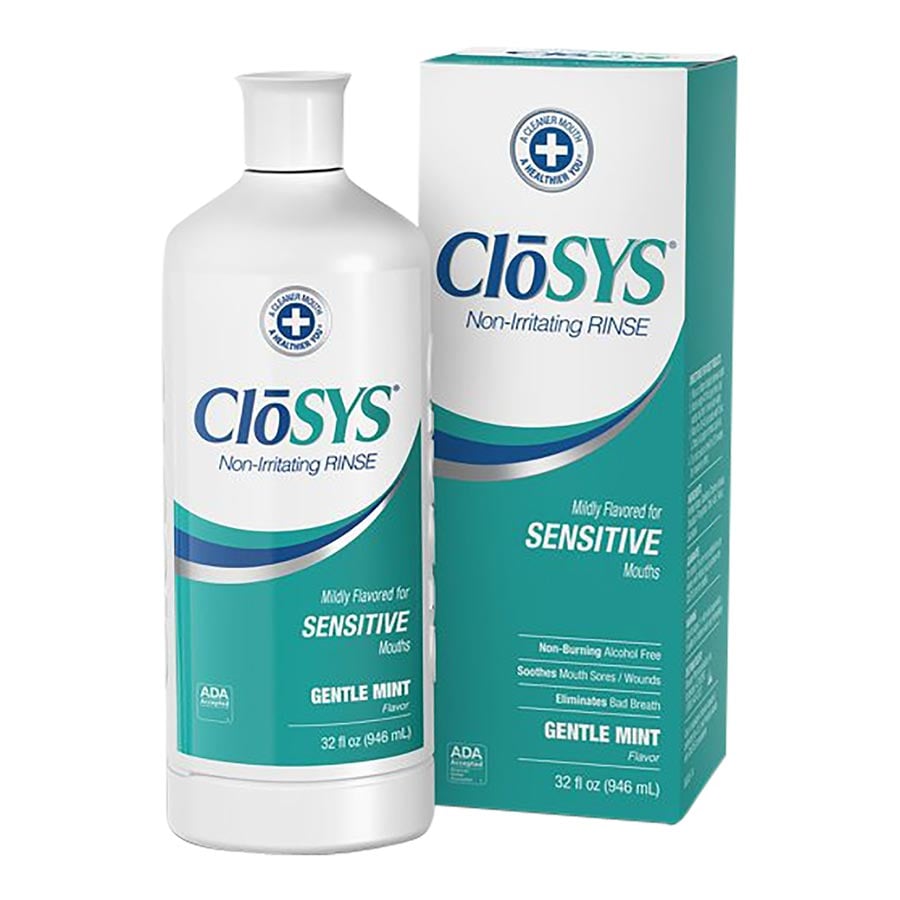 Closys Mint Oral Rinse, 32 oz Bottle (Discontinued), 2C-32-12MU