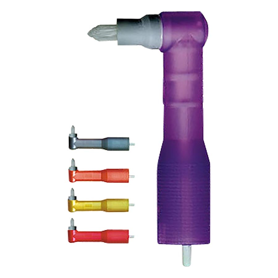 Prophy Perfect Prophy Angles with Brush, Assorted Colors, 144/Pack, 754019