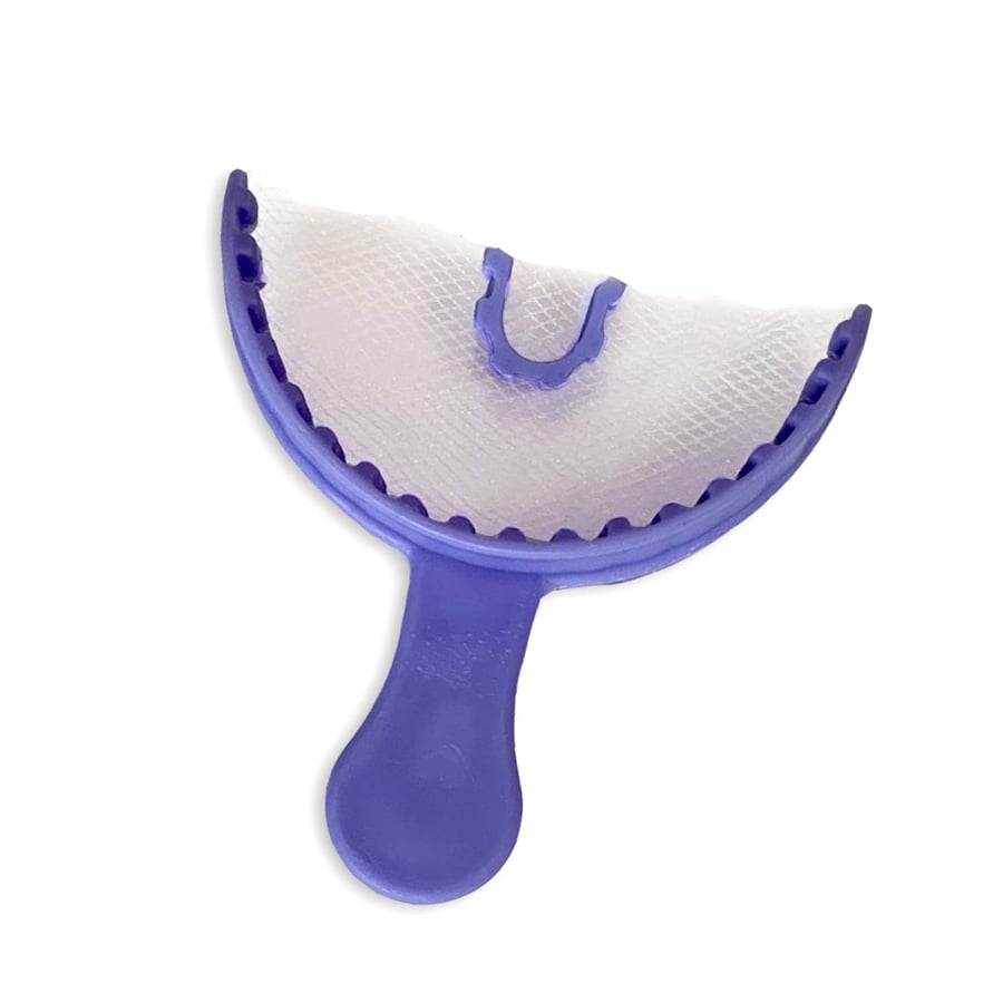 PlastCare USA Bite Registration Trays, Anterior, Purple, 35/Box