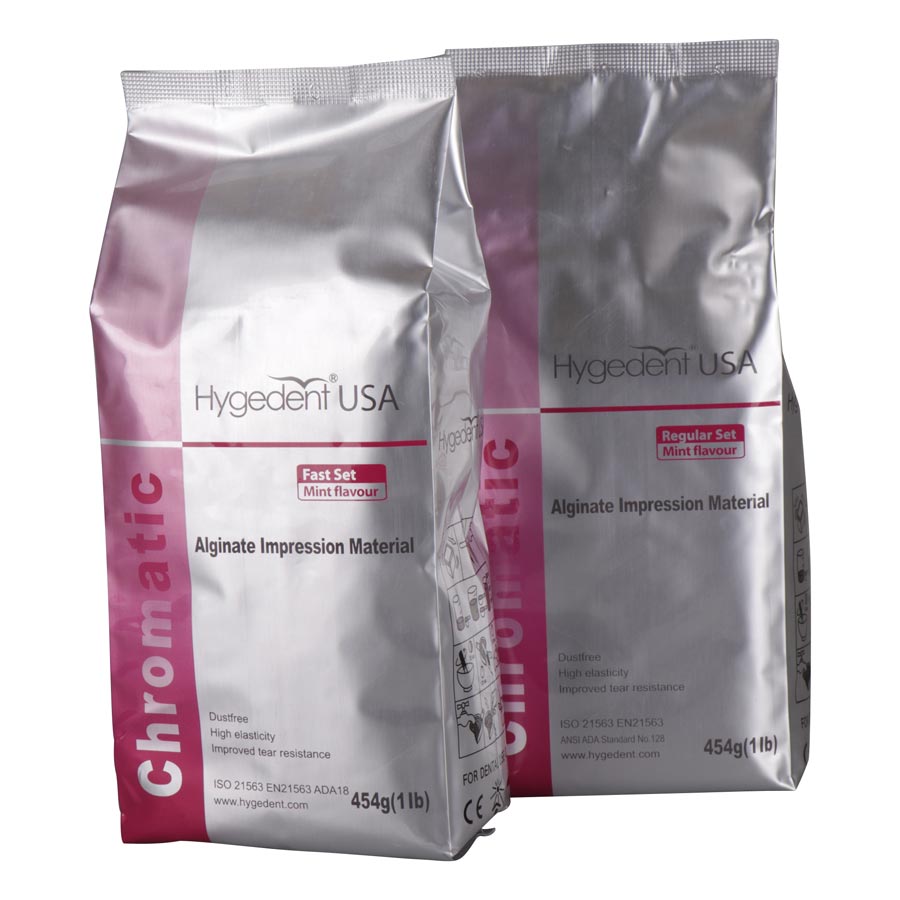 Hygedent Alginate Impression Material, Regular Set, Mint Flavor, 1 lb Can, AL02
