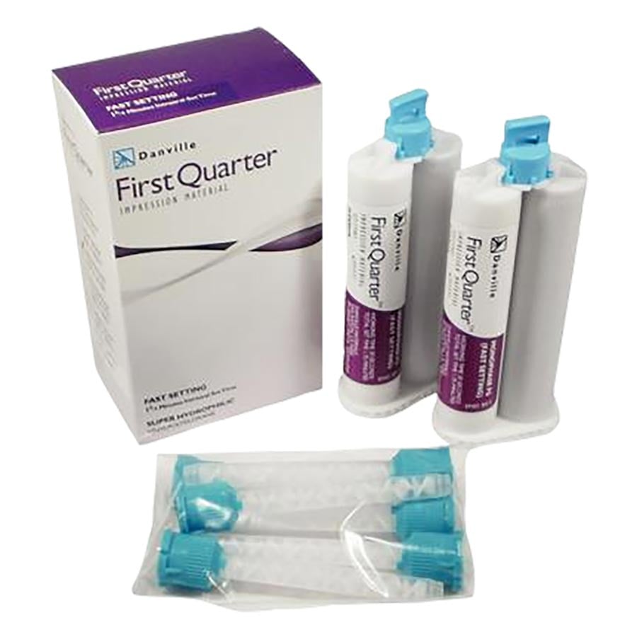 Danville Materials First Quarter Monophase VPS Impression Material, 4/Pack, 89387