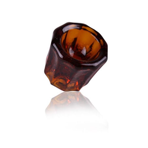 Plasdent Glass Dappen Dish, Amber, 1 Each