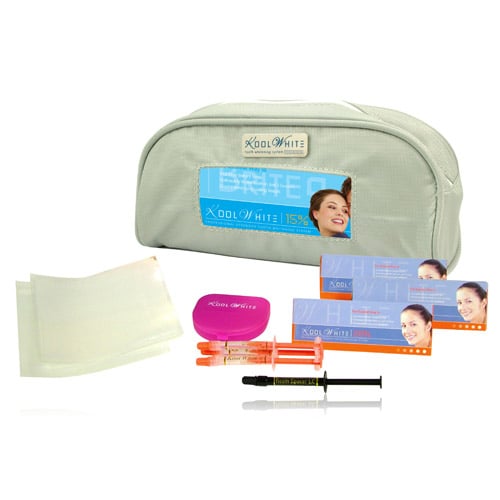 Kool White 15% Carbamide Peroxide Tooth Whitening Gel, 1.2 ml Syringe Bulk Refill Kit, 150/Pk, KW-813