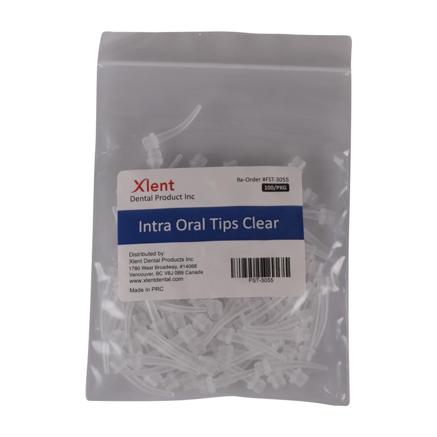 Choice Intraoral Disposable Tips, White, 100/Bag