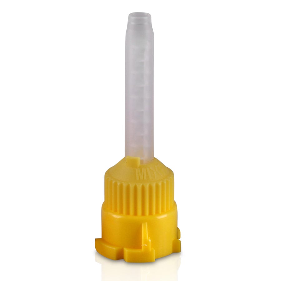 Dental City T-Style 4.2mm High Performance Yellow Mixing Tips, 1:1 Ratio, 48/Bag