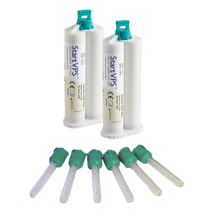 Danville Materials Start VPS Regular Set, 50mL Cartridge, Vanilla Bite, 2/Pack, 93717
