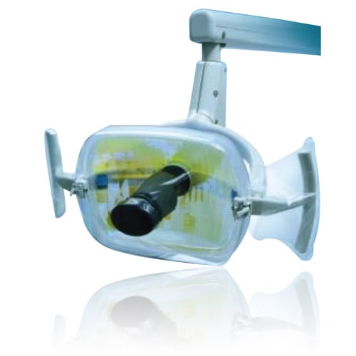Pac-Dent Disposable T-Style Light Handle Sleeve, Clear, 4"W x 5-3/4"L, 500/Box, #106