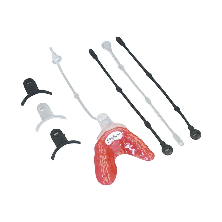 Keystone Industries Mouthguard Straps, Clear, 25/Pack, 9597420