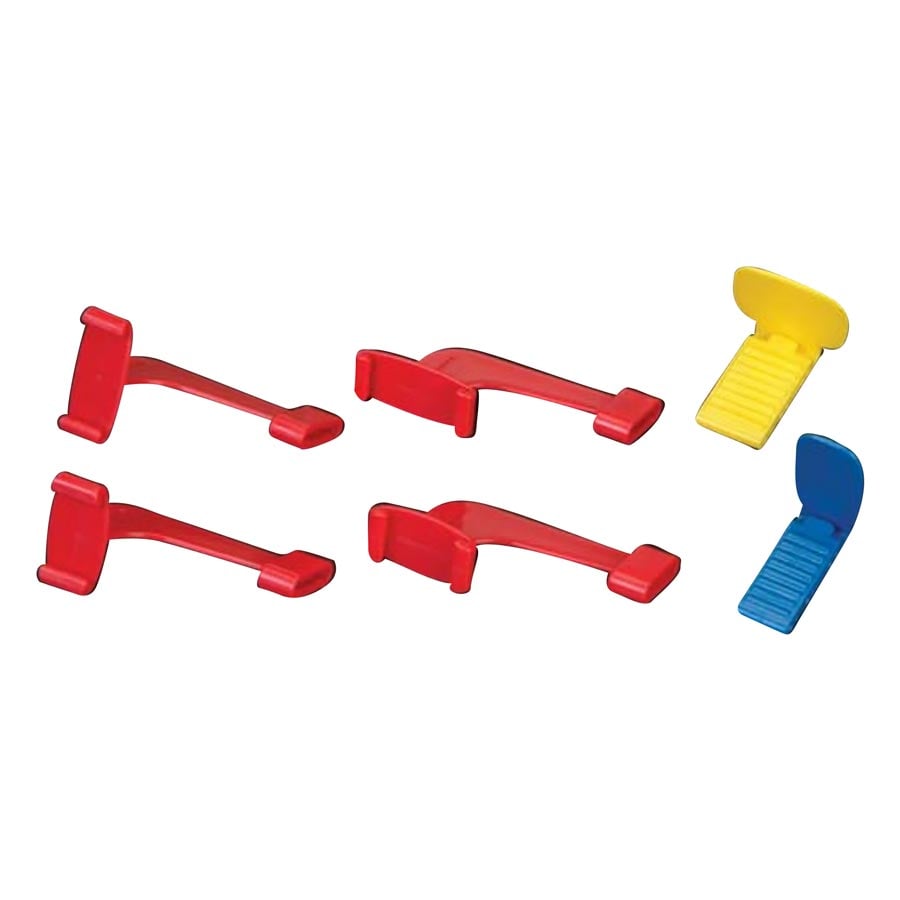 Plasdent Bitewing Bite Block H0/1 Red, XR-0933, 6/Pack