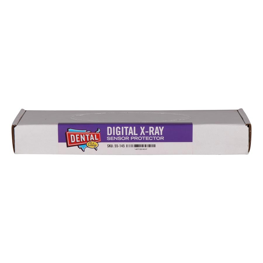 Dental City 3-Way Barrier Sleeves for Sensors, A/W Syringe, HP, HVE, Saliva Ejector, 2.5" x 10", No Hole, 500/Box