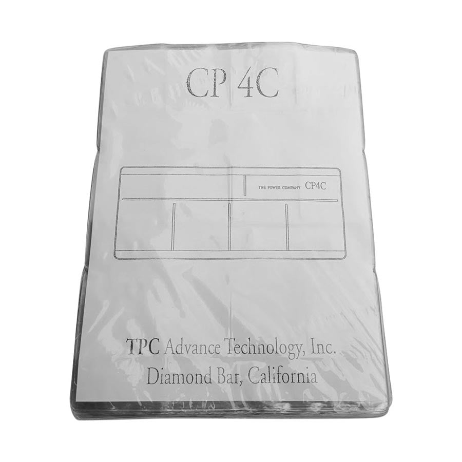 TPC Advanced Technology Clear Pocket X-Ray Film Mount, 4-Window Horizontal (4H), Plastic, 100/Box, CP4H