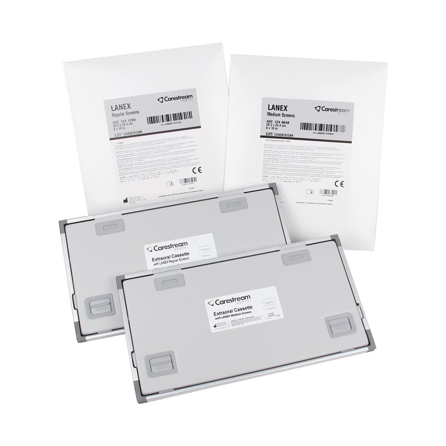 Lanex Regular Intensifying Screen, 15 cm x 30 cm, Green, 1/Pkg, 1647205