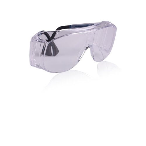 Plasdent Astro-Spec 2001 OTG Clear Lens Safety Glasses, S0112C