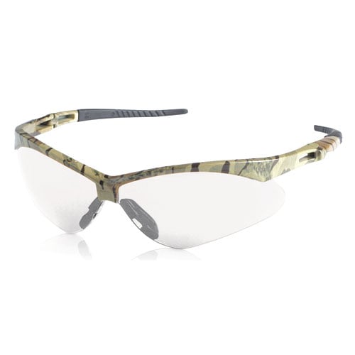 Kimberly-Clark KC Nemesis Safety Eyewear, Clear Anti-Fog Lens, Camo Frame, 22608/3020706