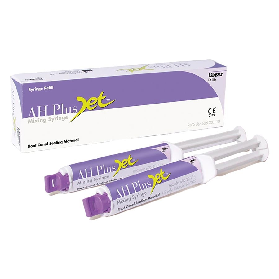 AH Plus Jet Root Canal Sealer Syringe Refill, 15g, 2 Syringes/Box, 60620118N