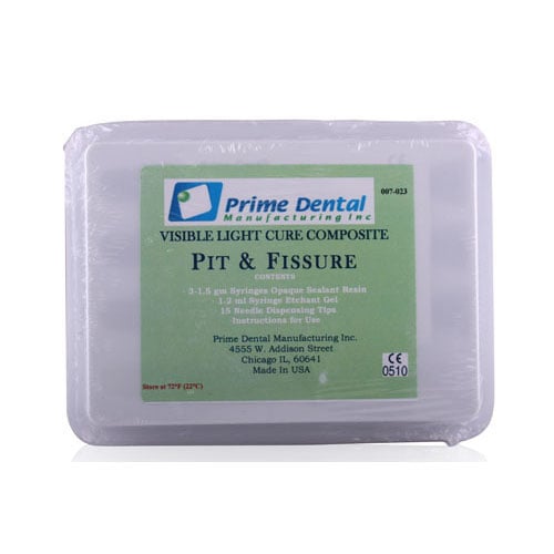 Prime Dental VLC Pit & Fissure Sealant Kit, Opaque, 007-021