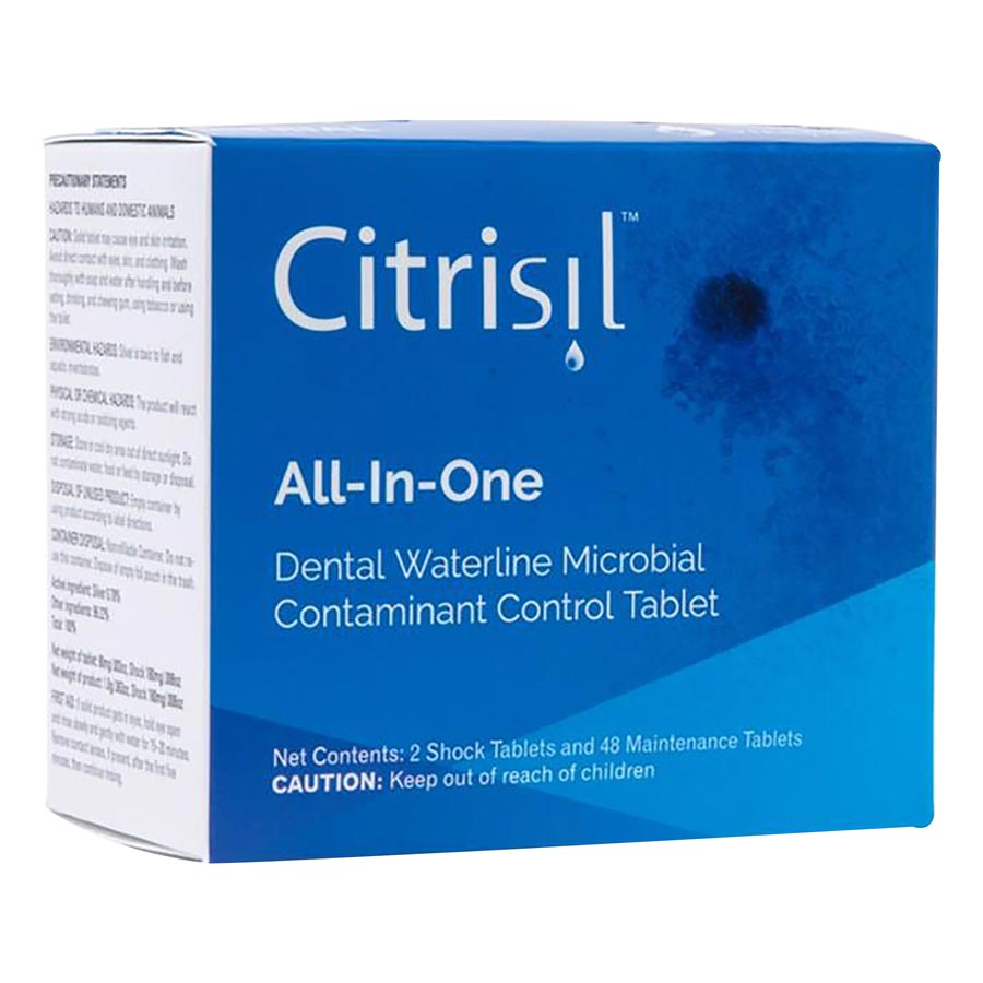 Sterisil Citrisil Waterline Treatment Tablets, White, 50/Box, C50-W