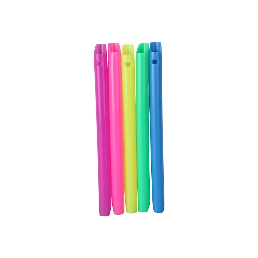 Dental City HVE Combo Tips, Vented & Non-Vented, Assorted Colors, 100/Bag