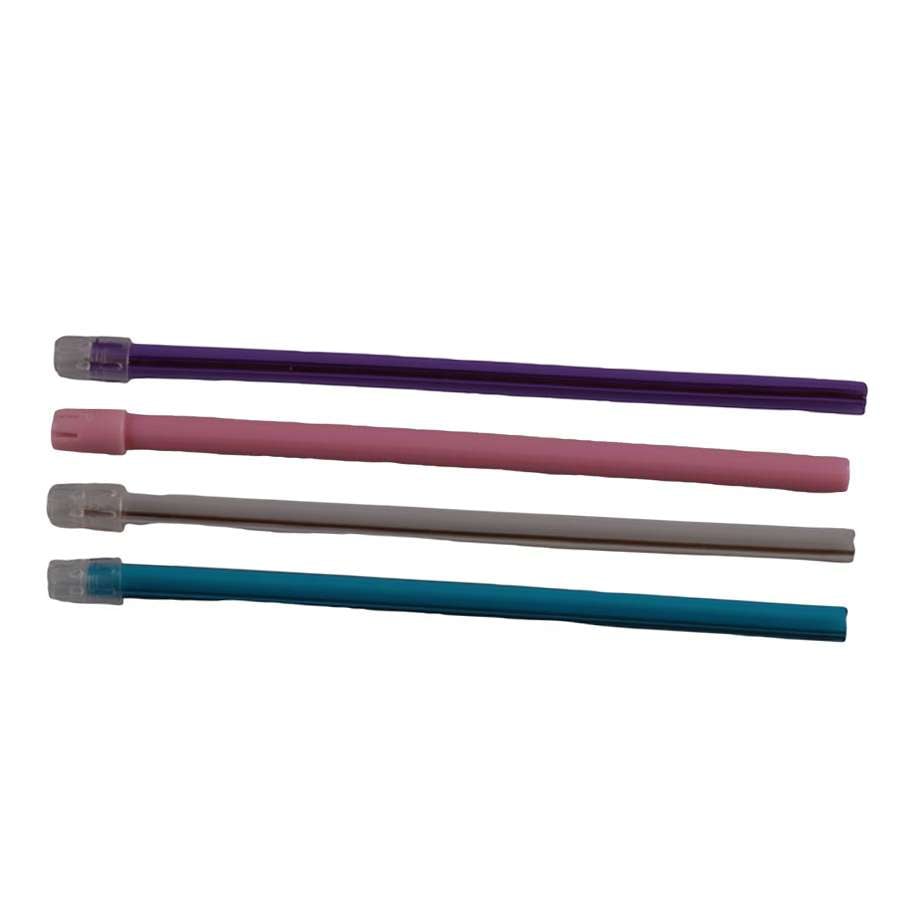 Dental City Saliva Ejectors with Secure Tip, Assorted Colors, Latex Free, 100/Bag