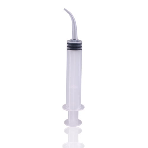 Plastcare USA Curved Tip Utility Syringe, 12cc, 50/Box, PG-S12CC