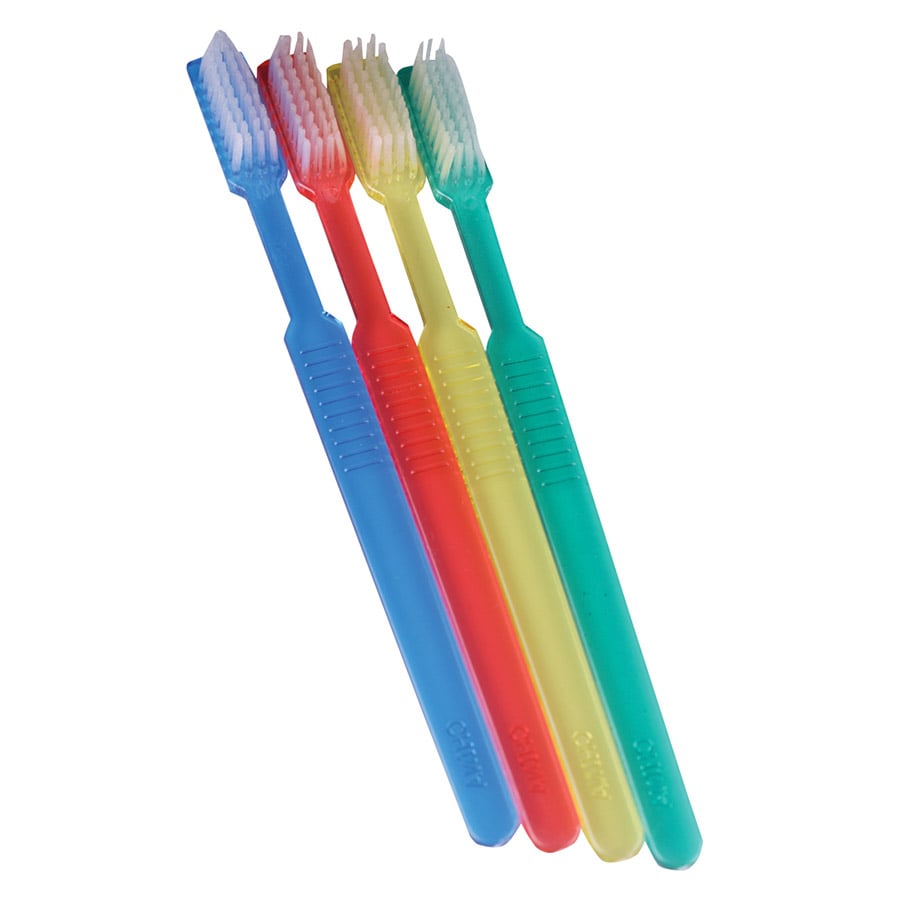 Dental City Prepasted Disposable Toothbrushes, One Time Use, 100/Pack