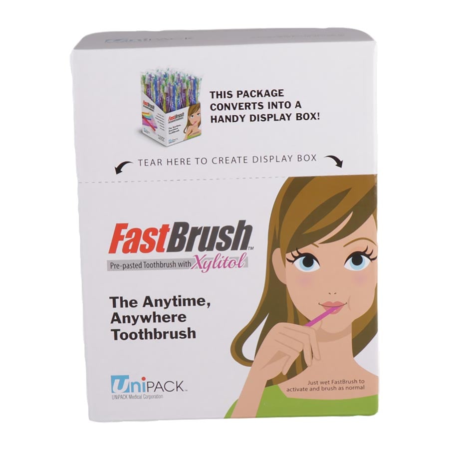 Dental City Disposable One Time Use Toothbrush, 100/Pack