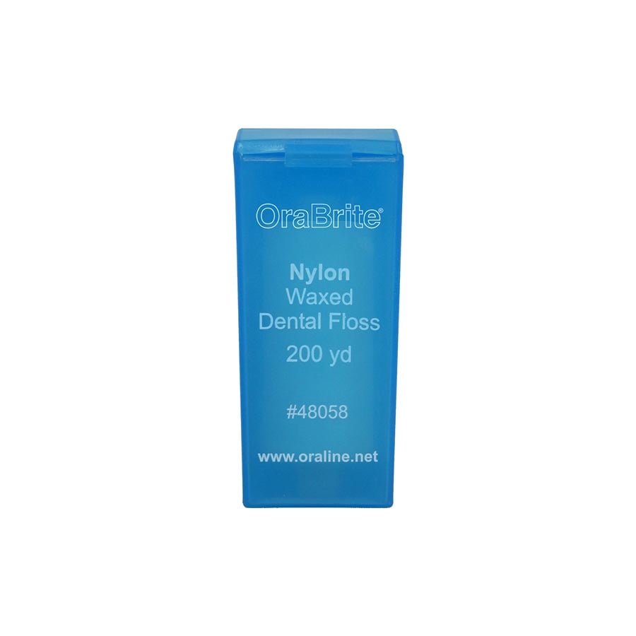 Oraline Waxed Floss Refill, Plain, 200 yds, 72/cs, 48058