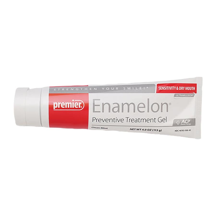 Enamelon Preventive Treatment Gel, Clean Mint, 4 oz Tube, 12/Case