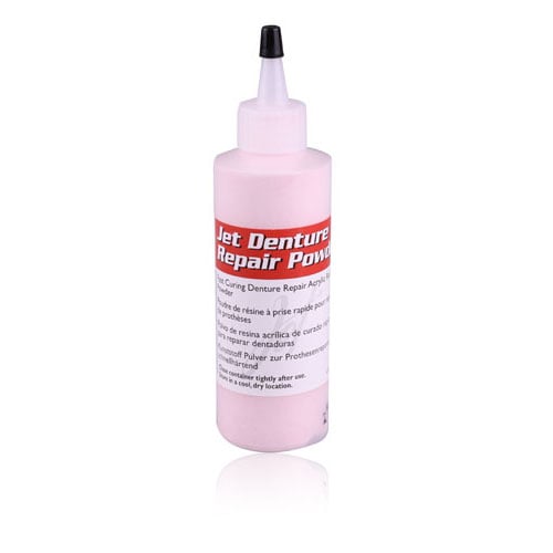 Lang Dental Jet Denture Repair Acrylic Powder, Pink (P1), 4 oz, 1/Pk