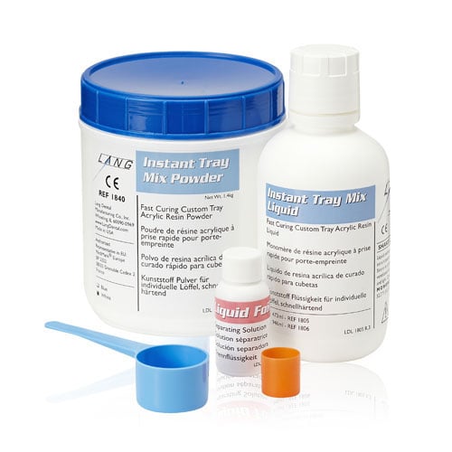 Lang Dental Instant Tray Mix, Lab Blue, 3 lb, 1845B