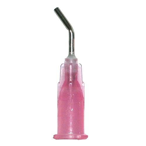 Plastcare USA Prebent 18ga Liner Applicator Tips, Pink, 100/Pack