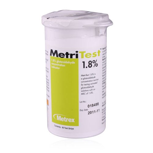 Kerr MetriTest 1.8% Test Strips, 60/Bottle, 10-304