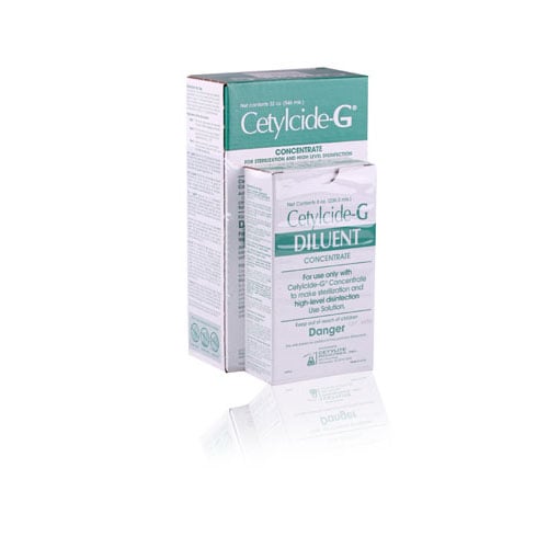 Cetylcide G 3.2% Glutaraldehyde Disinfectant Solution, Quart (32 oz), 0122