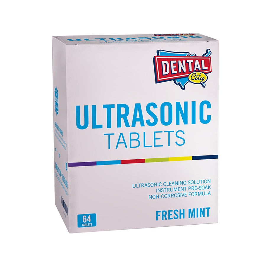 Dental City Ultrasonic Enzymatic Tablets, 64/Box