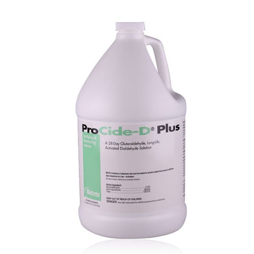 ProCide-D Plus 3.4% Glutaraldehyde High-Level Disinfectant & Sterilant, 1 Gallon Bottle with Activator, #10-3260