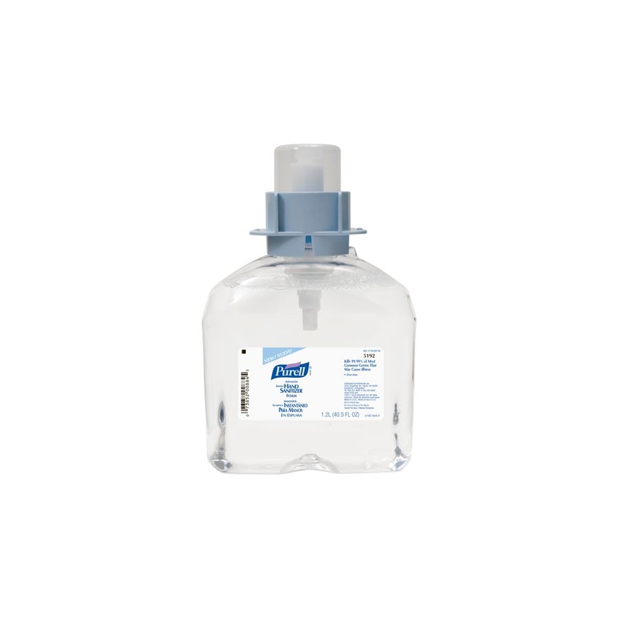 PURELL Advanced Hand Sanitizer Foam, FMX-12 4 x 1200 mL Refill, 5192-04