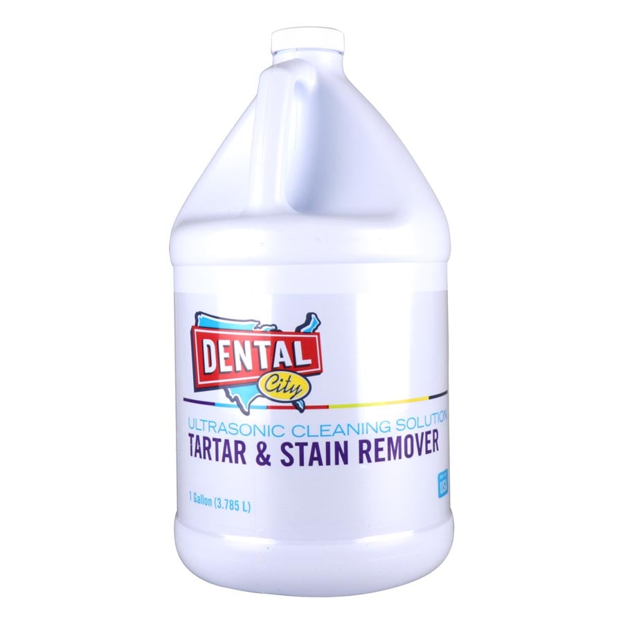 Dental City Tartar & Stain Remover Ultrasonic Solution, 1 Gallon