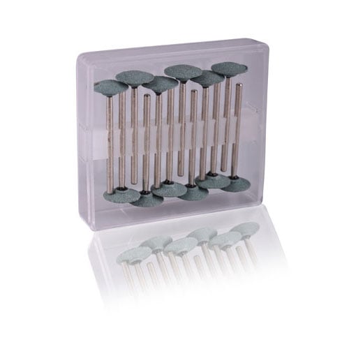 Choice Green Mounted Stone, 12/Pack, G010