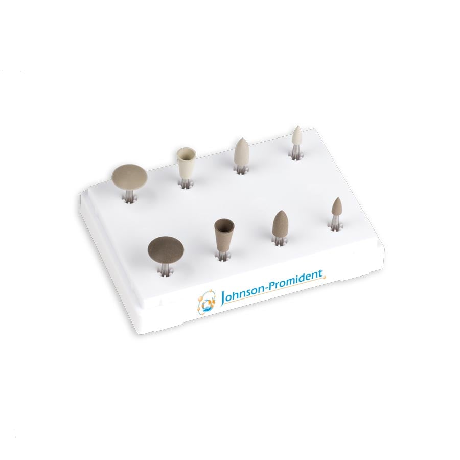 Two-Step Diamond Composite Polishers, Polishing Kit, 8-Piece Multi-Use RA, COMP-KIT