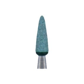 Mydent Green Stones FL2 FG Finishing and Polishing Stones, 12/Pack, G-FL2FG-12