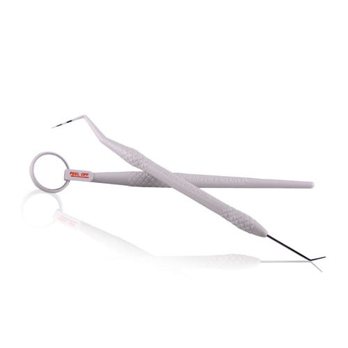 Dental City I-Pak Disposable Examination Kit, DE Explorer & Probe + Mouth Mirror, Sterile, 50 Sets/Box