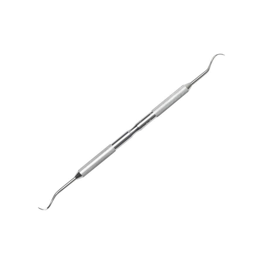 StarDental McCall Curette 17S/18S, Double End, Standard Handle, Stainless Steel