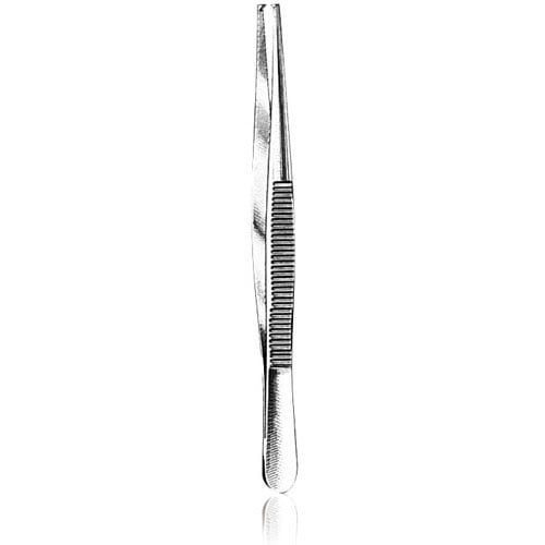 US Elite Tissue & Dressing Forceps, 1x2 Teeth, 4.5" (11.4 cm), 31412