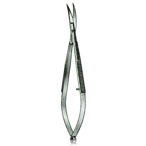 US Elite Castroviejo Scissors, 4" Curved, Stainless Steel