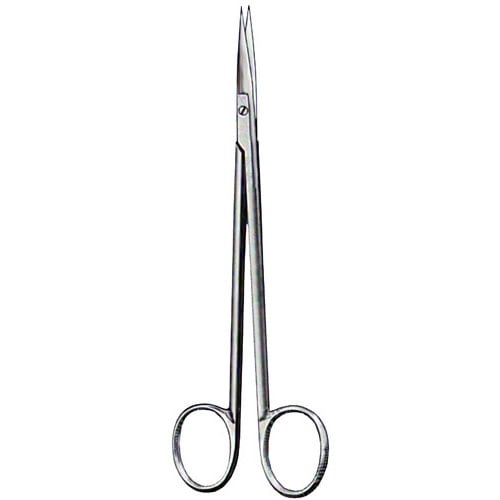 US Elite Kelly Straight Gum & Surgical Scissors, 6 1/4 inch