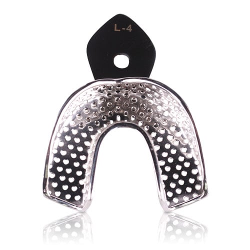 US Elite Stainless Steel Perforated Impression Tray, Upper #5 X-Small, Each