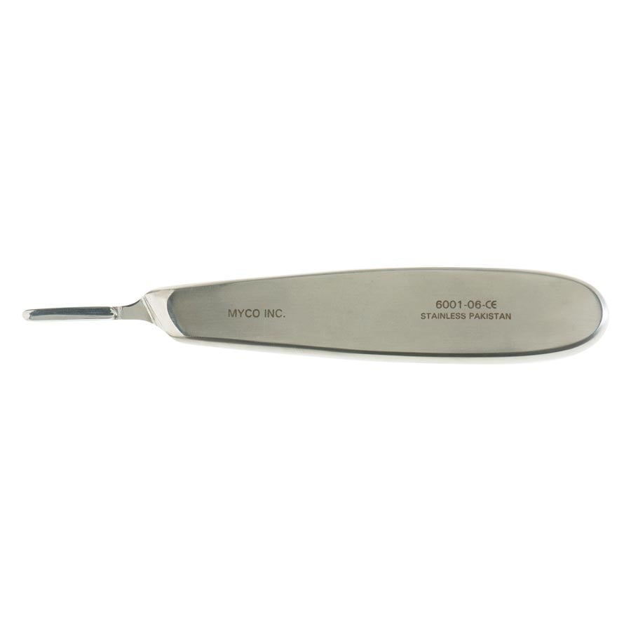 Myco Medical Stainless Steel Surgical Blade Handle #6, 6001-06