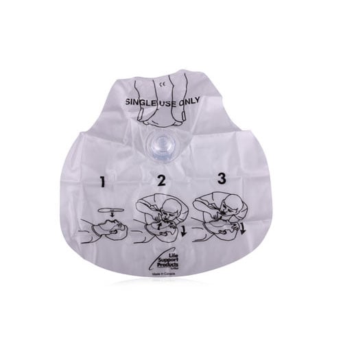 Medline CPR Mask in Polybag, Single