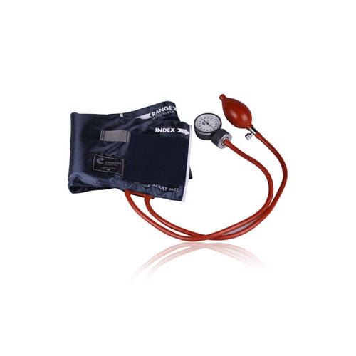 Mabis Child Extra Small Blood Pressure Cuff, 13.9-19.5 cm (7.7"-11.3"), with Valve, Bulb, and Case, 09-149-015