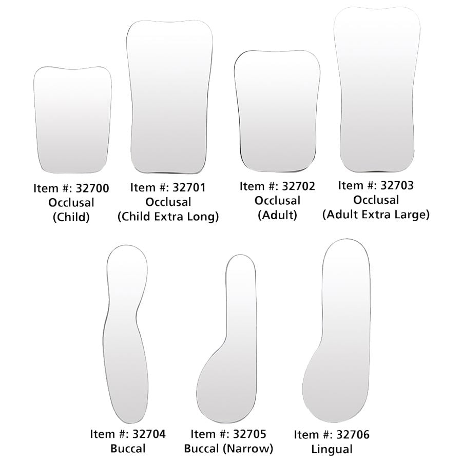 Ortho Intraoral Photographic Mirror, Palatal, Adult, 32971/32702